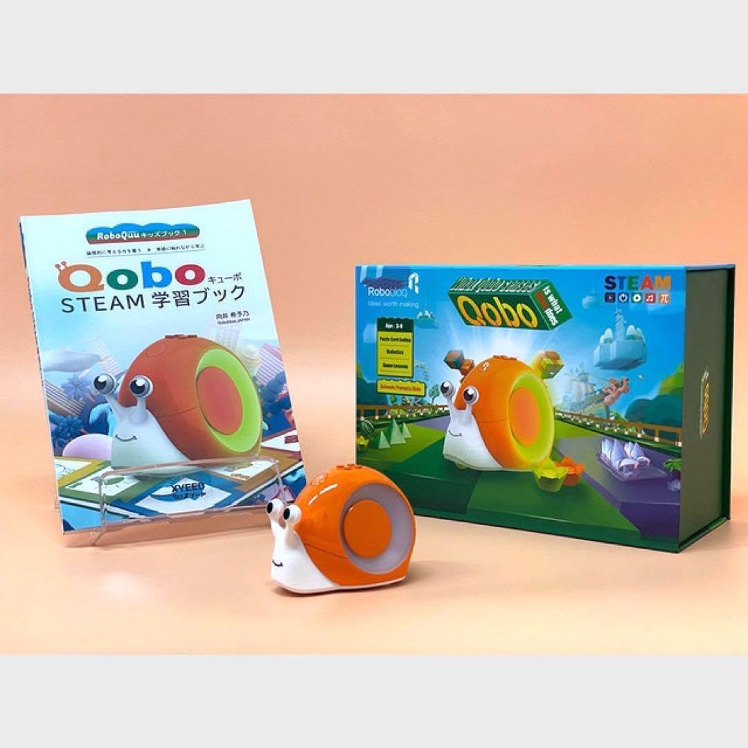 Robobloq Qobo（キューボ）基本セットプログラミングロボット　知育玩具 Robobloq Qoboキューボ基本セット 5歳以上 プログラミング Q
